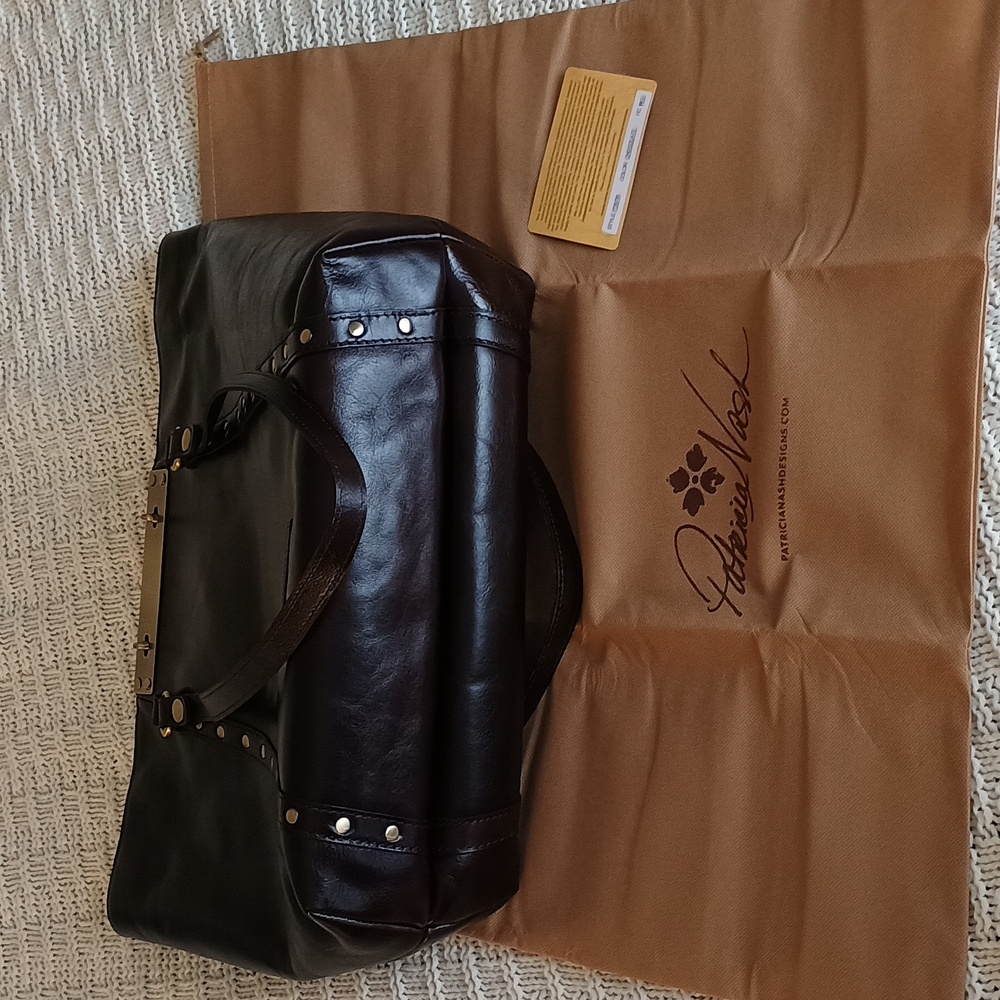 🆕 Patricia Nash Genuine Leather Benvenuto Tote - Picture 12 of 16